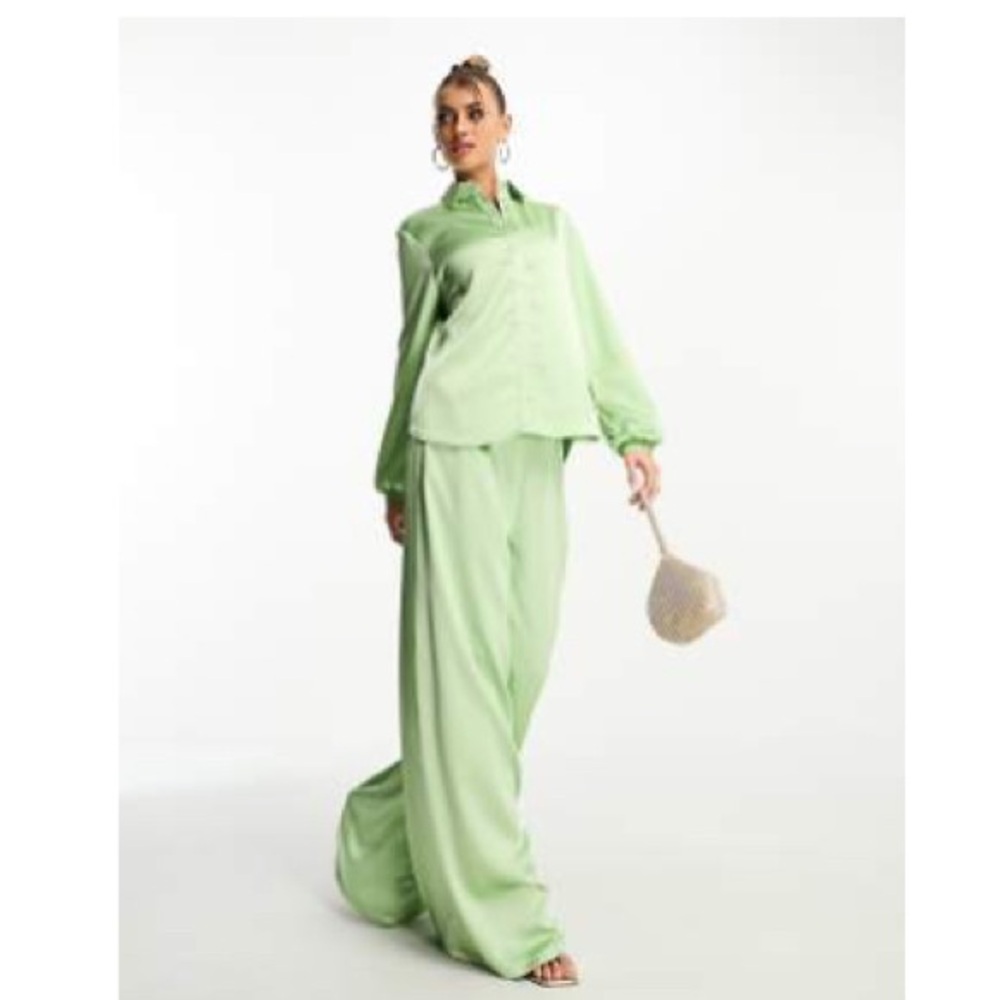 ASOS Mint Women's Wide Leg Pants
